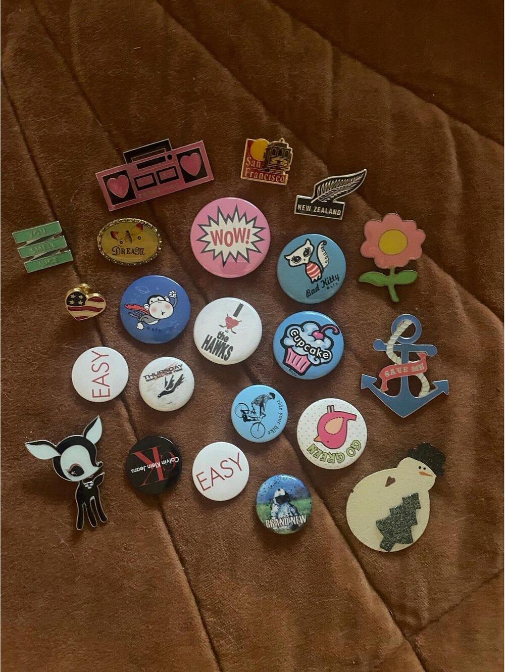 Pins assortment collection